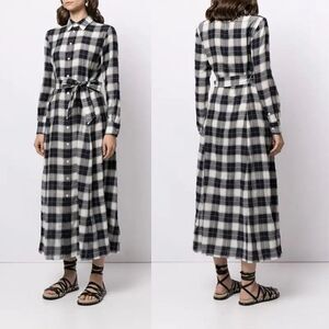 NWT New $398 Polo Ralph Lauren Plaid Check Belted size 2